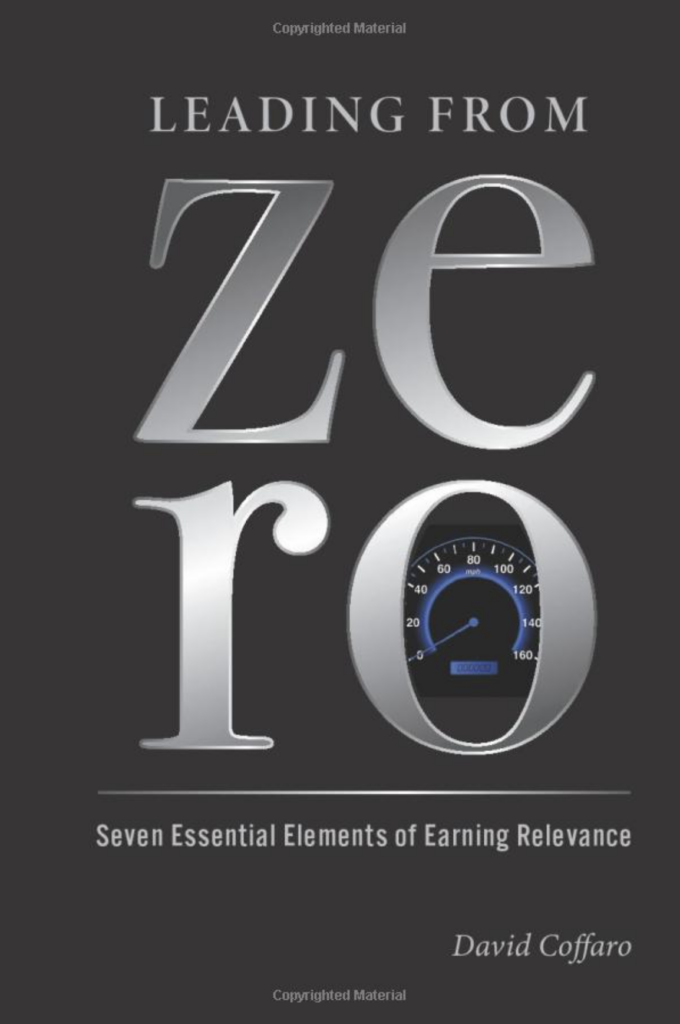 Leading From Zero book cover